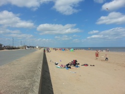 Sutton-on-Sea to Mablethorpe Promenade Cycleway and Beach